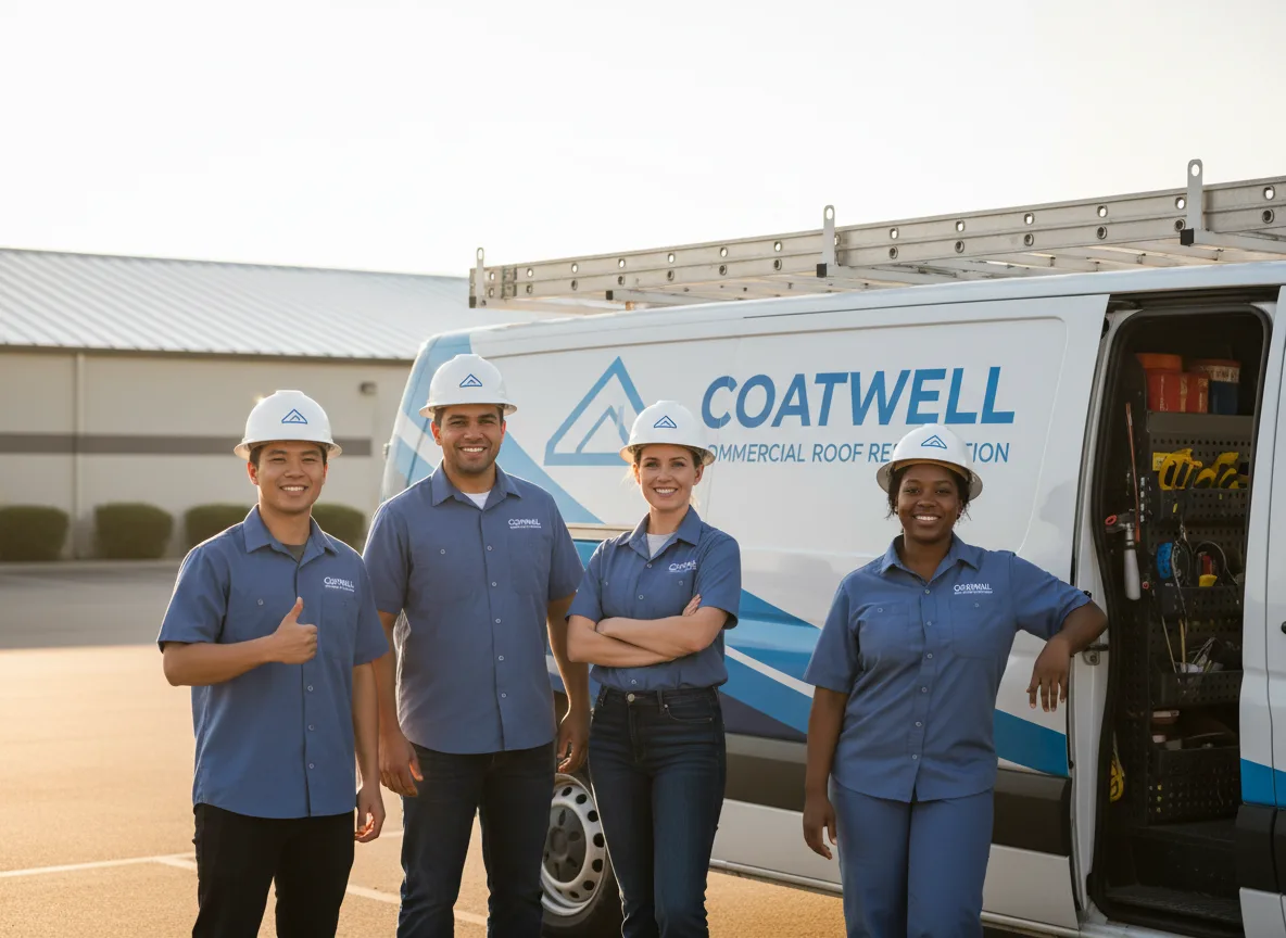 Commercial roof coating company in Leicester, MA